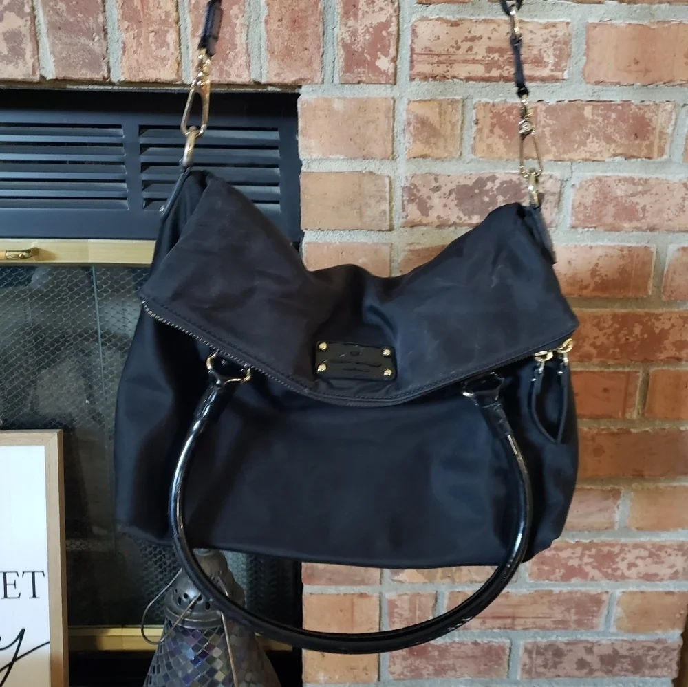 Kate Spade Carmen Basic Nylon Convertible Handbag w/ COA